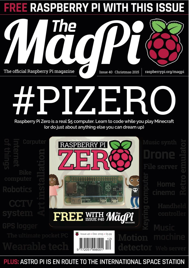 You can get a Pi Zero for free with the December issue of The MagPi magazine