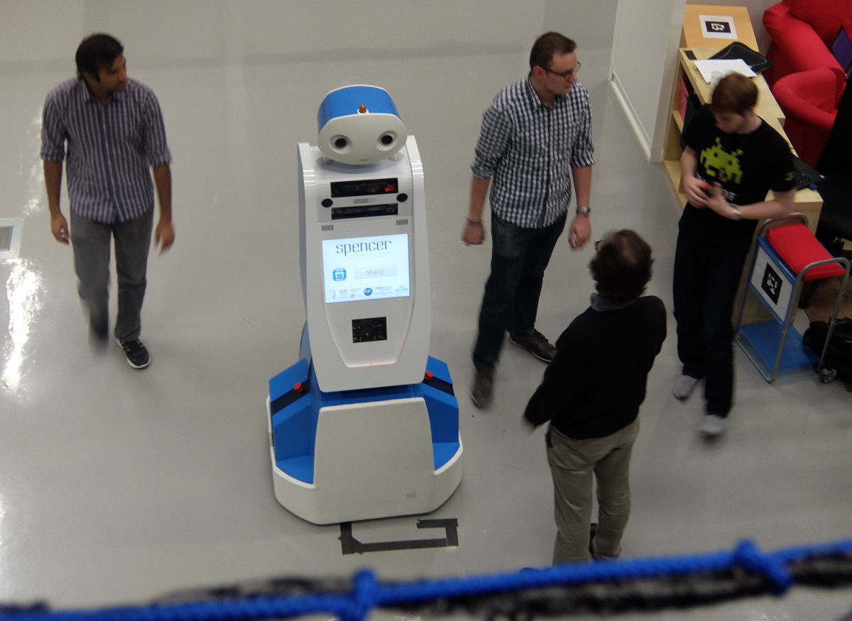 Meet Spencer, the airport robot that will make sure you don’t miss your flight