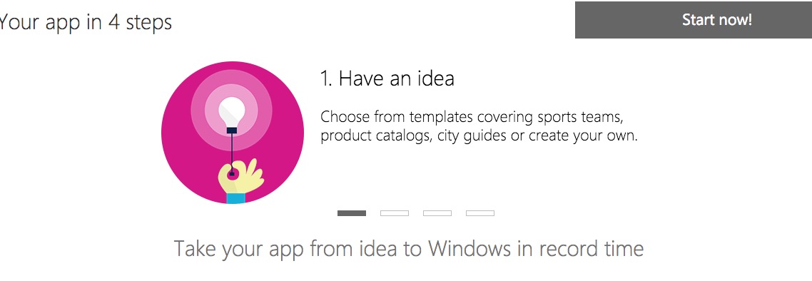 Microsoft lets you build apps for Windows 10 in less than 10 minutes
