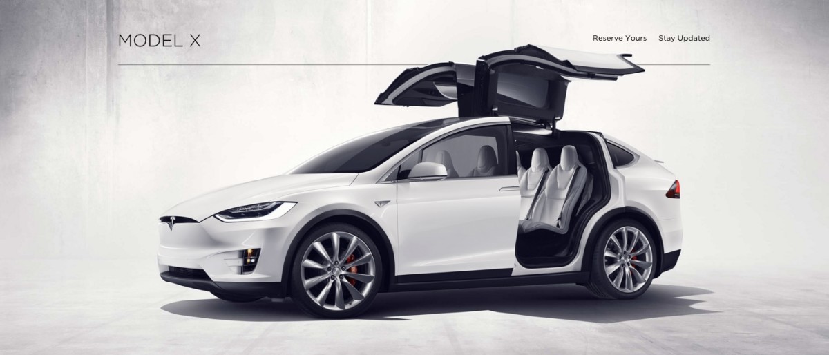 Tesla’s cheapest Model X SUV will set you back $80,000
