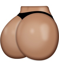 Kim butt