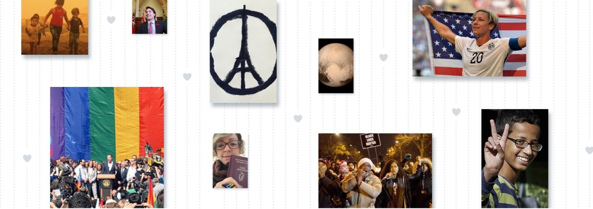2015 on Twitter: Tragedy, solidarity and love