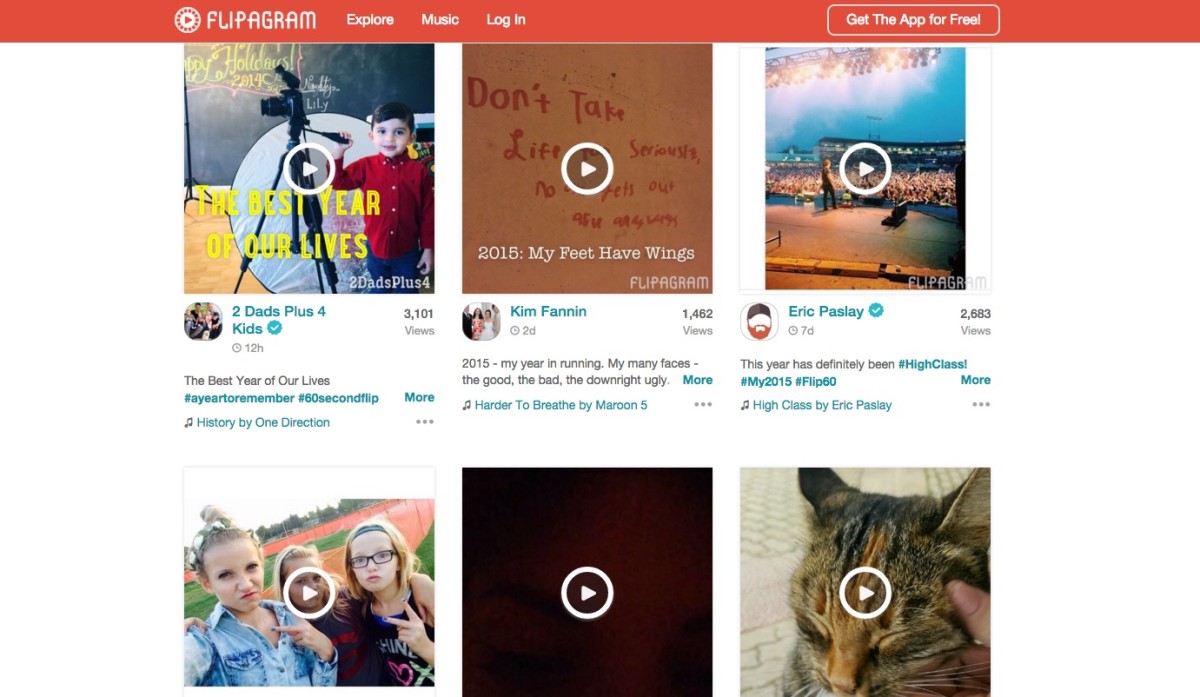 Sum up your year with Flipagram’s new 60 second videos