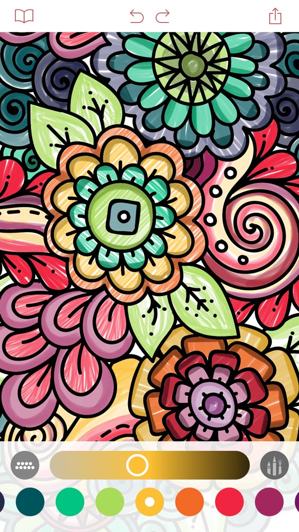 Adult colouring books? Inevitably, there's an app for that