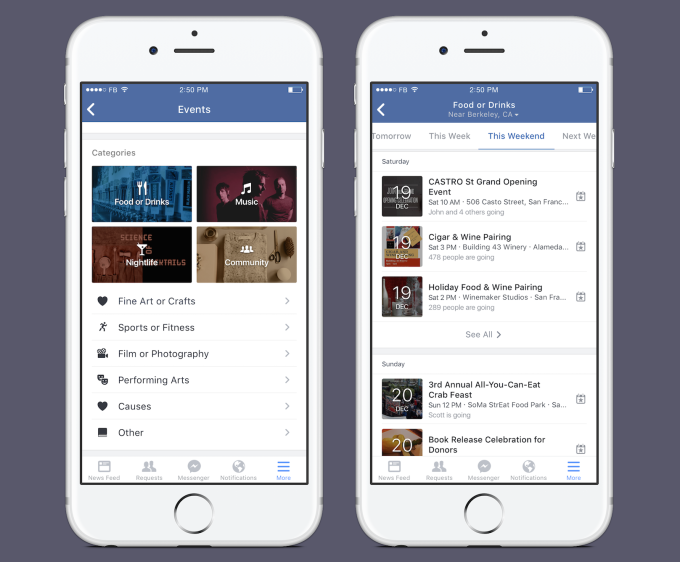 Facebook Events improvements make it easier than ever to become a social butterfly