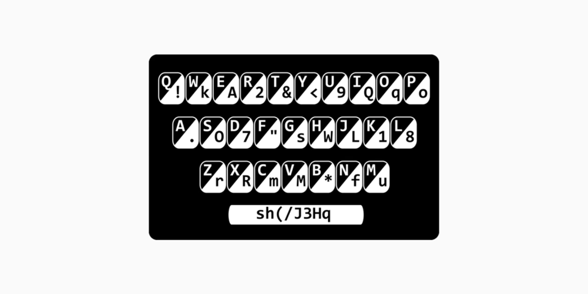 Qwertycards help you generate secure and easy to remember passwords