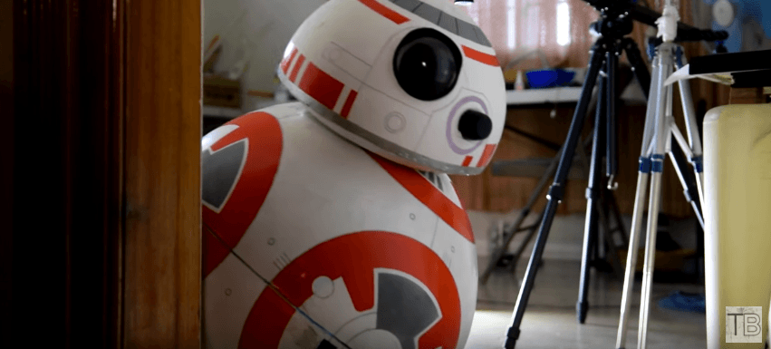 You can build your own life-size Star Wars BB-8 for less than $100