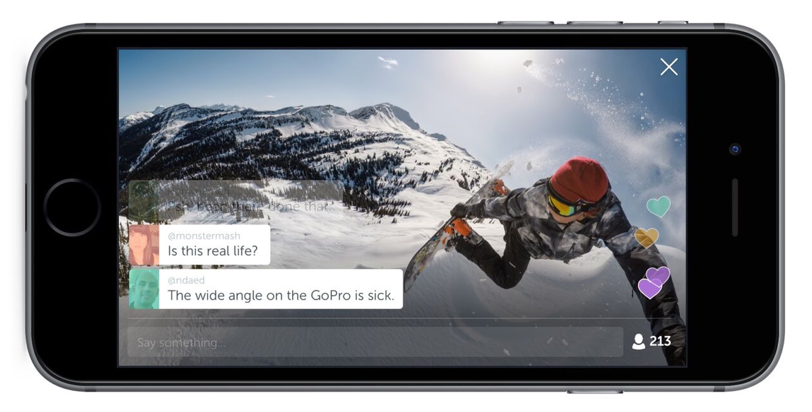 Periscope for iPhone now lets you broadcast live using a GoPro