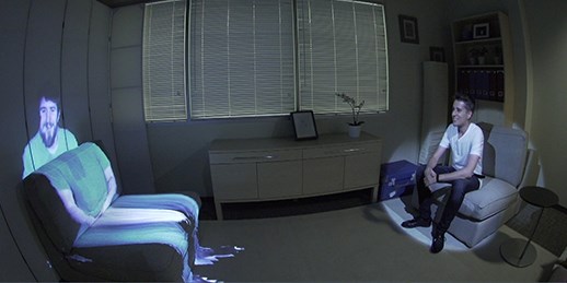 Microsoft wants to improve video calls by projecting people into your room