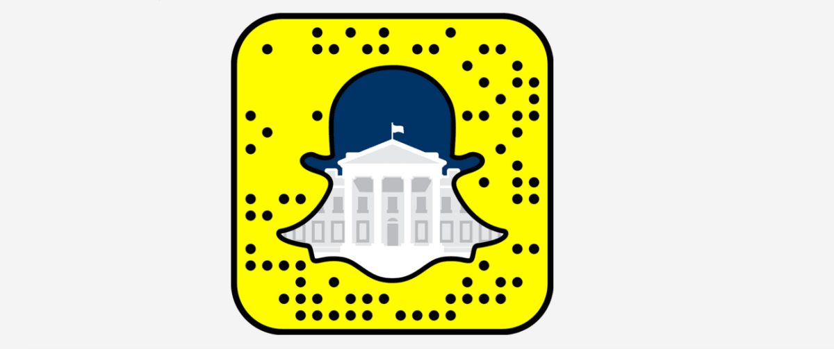 The White House is now on Snapchat