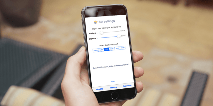 F.lux creators call Apple out for releasing Night Shift after banning their app