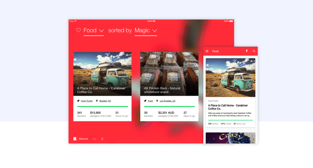 Kickstarter is now on Android — three years after it hit iOS