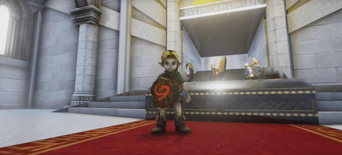 YouTuber gives ‘Zelda: Ocarina of Time’ a next-gen look using Unreal Engine 4