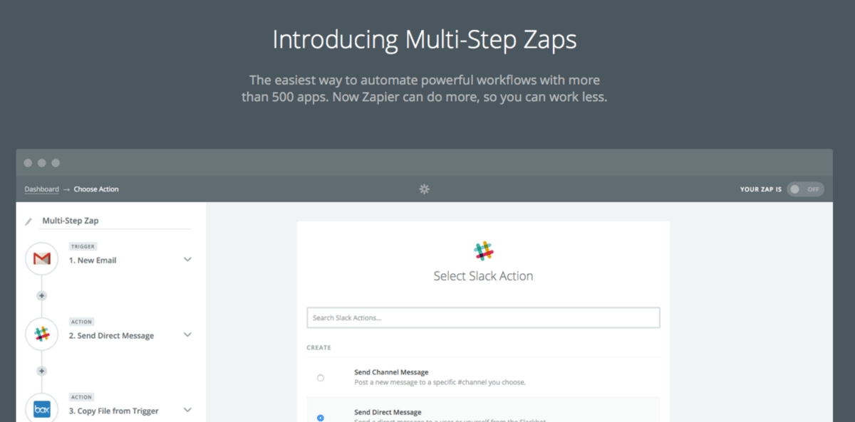 Zapier can now handle your most complex tasks with multi-step Zaps