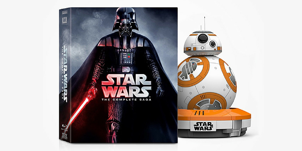 The ultimate Star Wars giveaway: Win a BB-8 Droid and Star Wars: The Complete Saga on Blu-ray