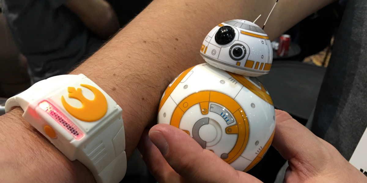 Sphero’s updated BB-8 can be controlled by a ‘force’-enabled wristband