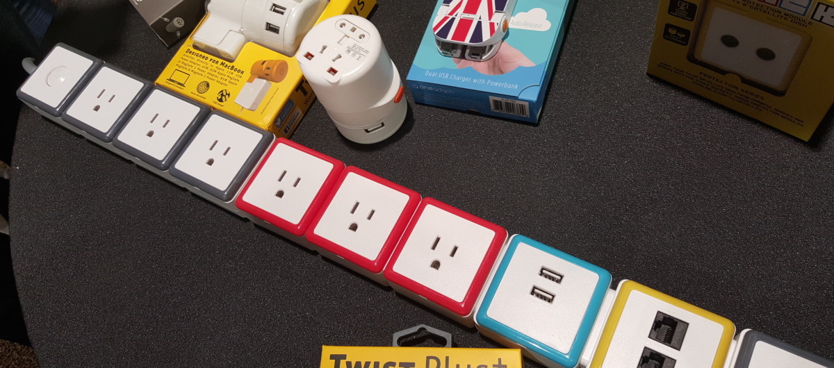 OneAdaptr’s Stack lets you mix and match your surge protector like Lego
