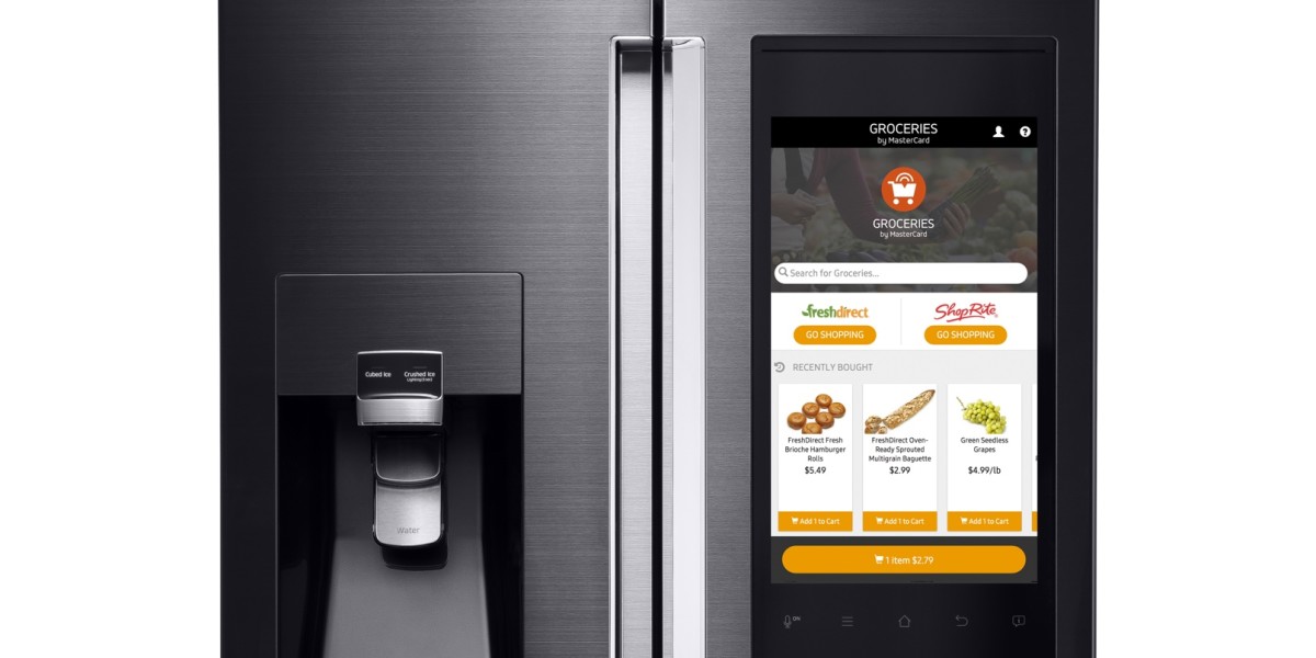 Samsung’s new fridge has a built-in grocery store