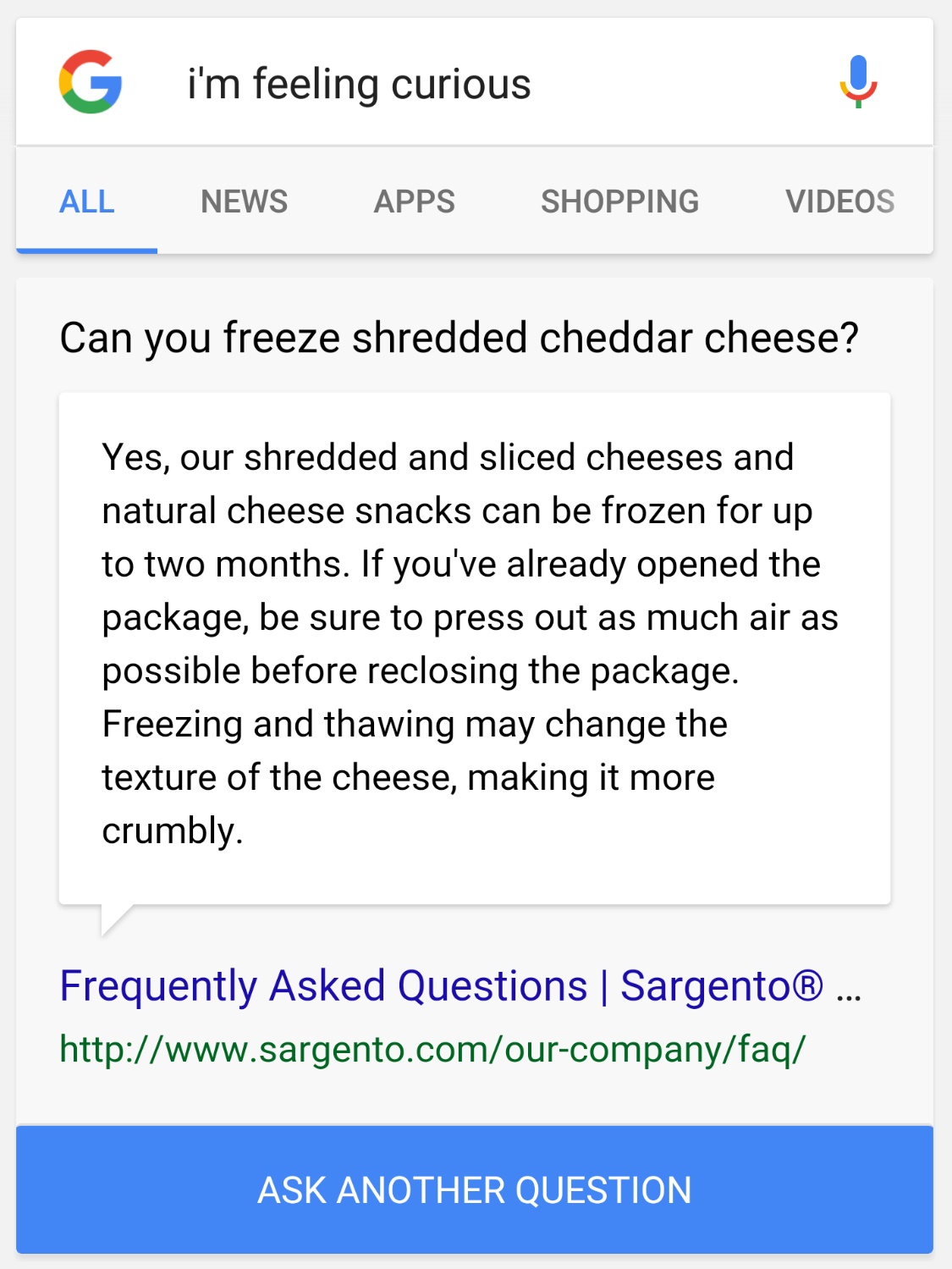Google curious
