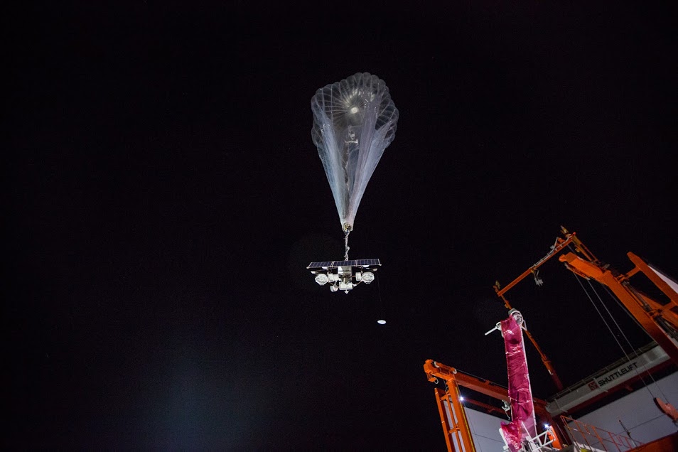 Here’s how Google gets a tennis court-sized Loon balloon into the air