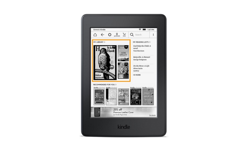 Amazon’s Kindles are finally getting a new home screen