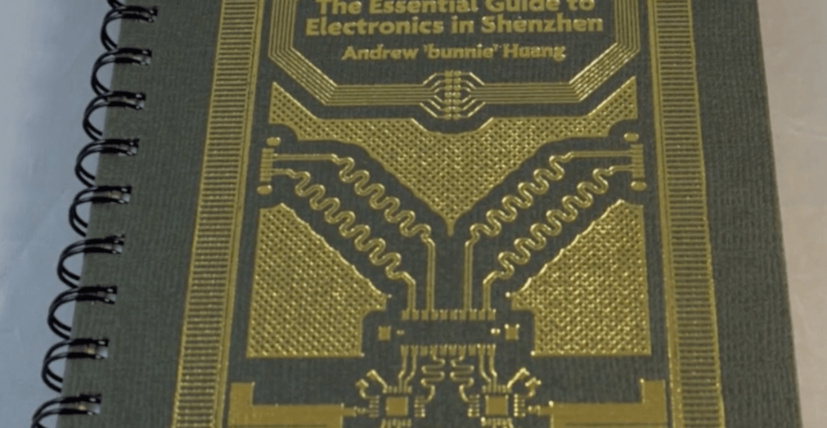 This beautiful book is perfect for makers wanting to visit electronic nerd heaven