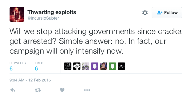 Members of ‘Crackas With Attitude’ pledge to intensify attacks on US government after arrest ...