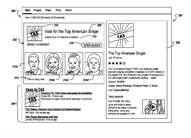 Google just filed a patent to run elections in its search results