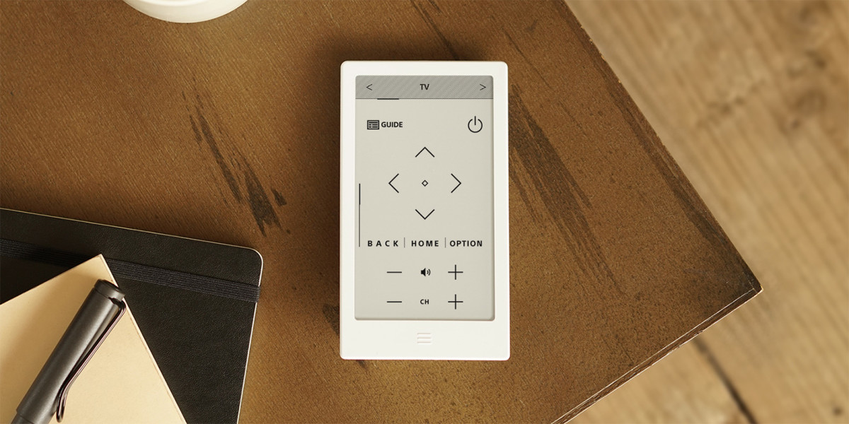 Sony’s new universal remote packs a low-power e-ink display