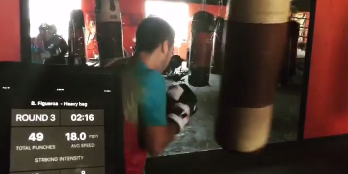 This wearable for boxers tracks how powerful your uppercut is