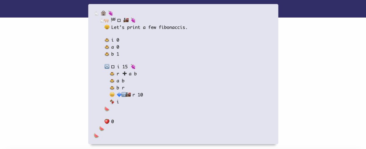 Now you can use emoji to code 🎉
