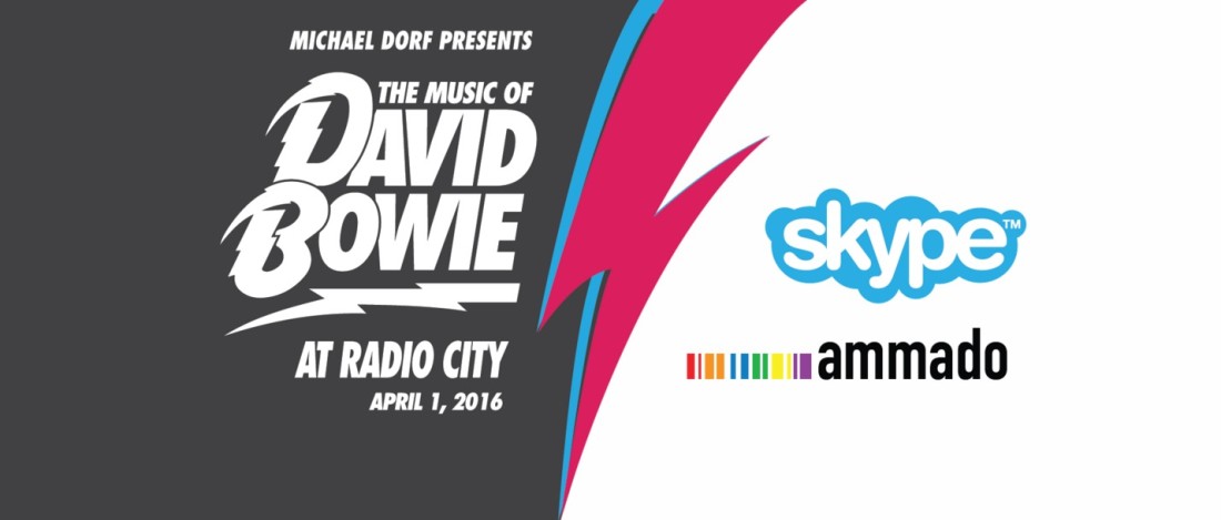 Please rate this concert: Skype to live stream Bowie tribute show from Radio City