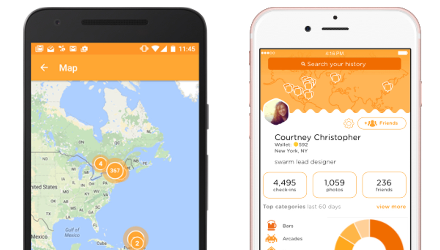 Foursquare’s Swarm is now a handy life-logging app