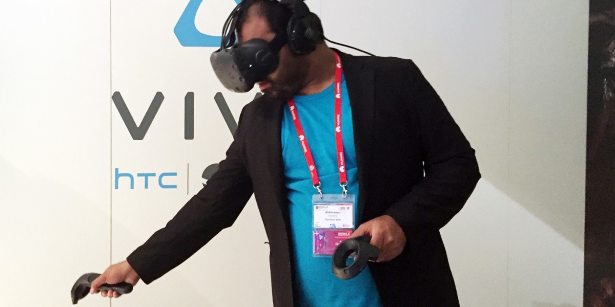 HTC says if Vive VR owners try to sit on imaginary furniture, they’ll fall on their real ass