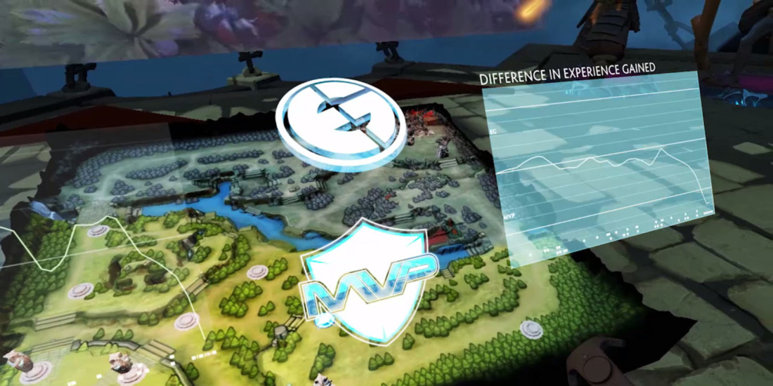 See how amazing it is to watch DOTA 2 games in VR