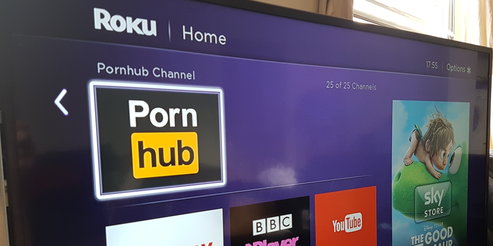 Pornhub on smart tv