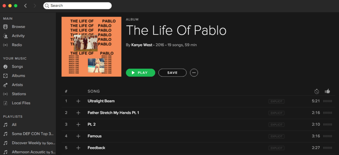 Never say never, Kanye — ‘The Life of Pablo’ is now available on Apple Music and Spotify ...