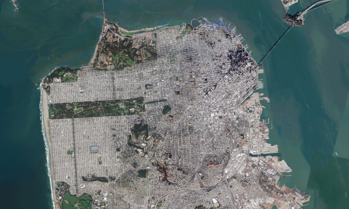 This company is giving its satellite imagery of California away for free Featured Image