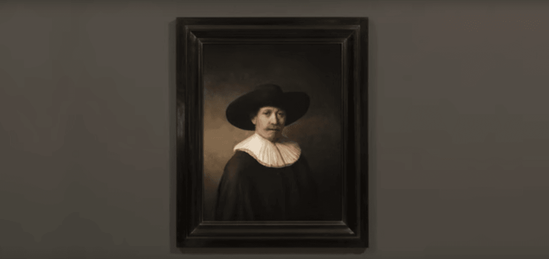 A computer has made a Rembrandt painting and it’s perfect