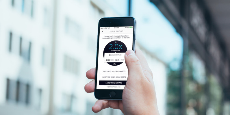 Uber wants to hide its surge pricing with upfront fares