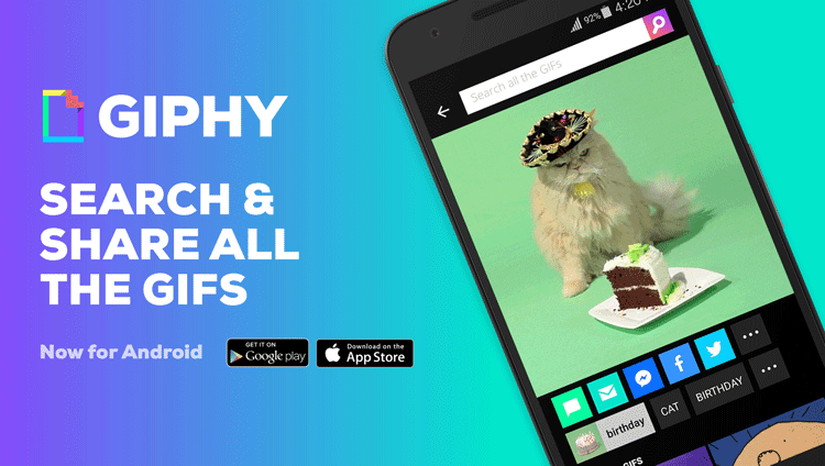 Giphy launches a full-fledged Android App