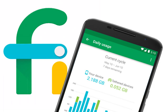 Google’s Project Fi app update brings a data usage widget to help you avoid overages