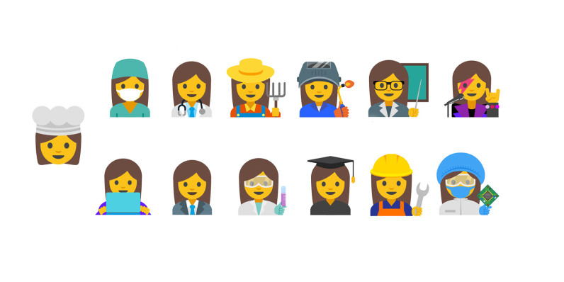 Google proposes new emoji to represent working women