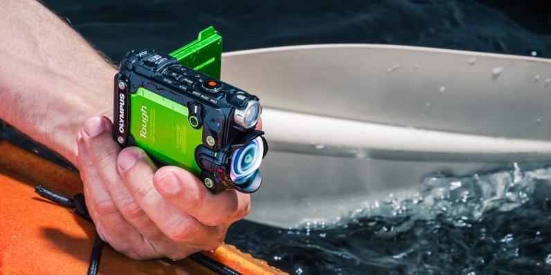 Olympus’ crazy-rugged 4K action cam will stabilize your footage and track your stats