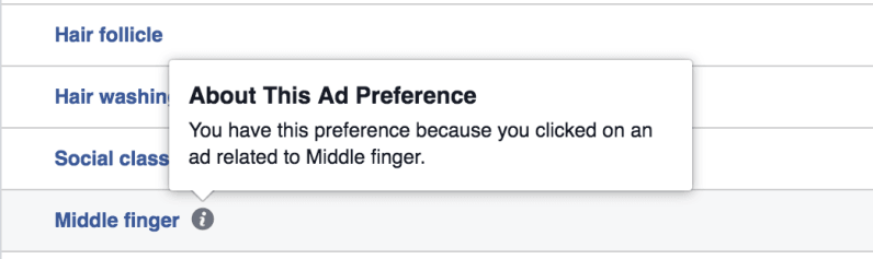 You can set your Facebook ad preferences to only cheese puffs (so why haven’t you?)