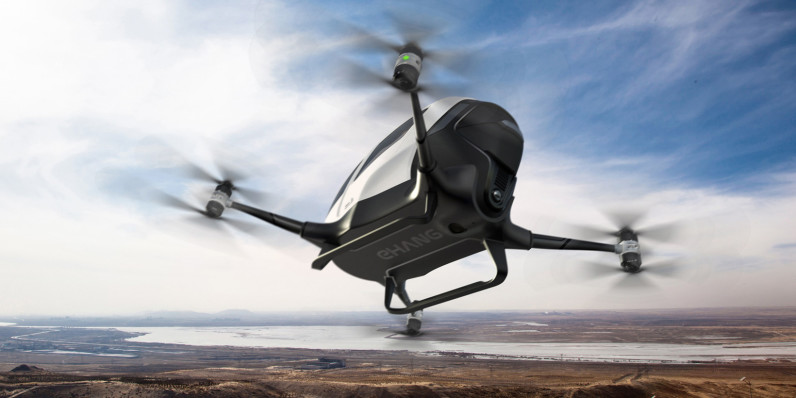 Autonomous passenger drones will fly you across Dubai starting this July