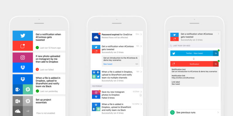 Microsoft brings its IFTTT rival to iOS, but it’s not yet ready for prime-time