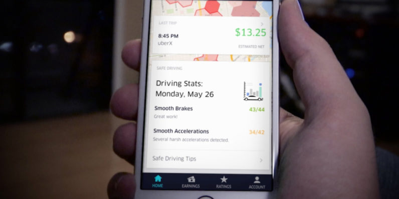 Uber wants to track drivers’ phones to help them travel safer