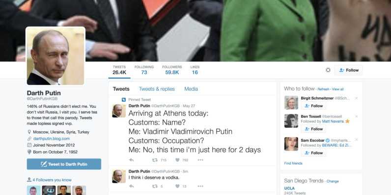 Twitter ignites censorship debate after removal of parody Putin account