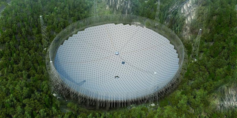 China just finished building the world’s largest telescope to look for aliens